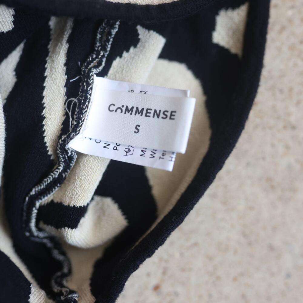 Commense Zebra Print Strapless Knit Tube Top S Y2K Mob Wife Animal Print - Picture 3 of 3